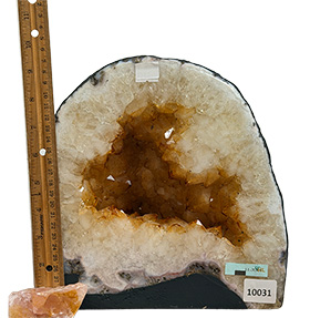 small wholesale citrine cathedral or tower, imported from Brazil